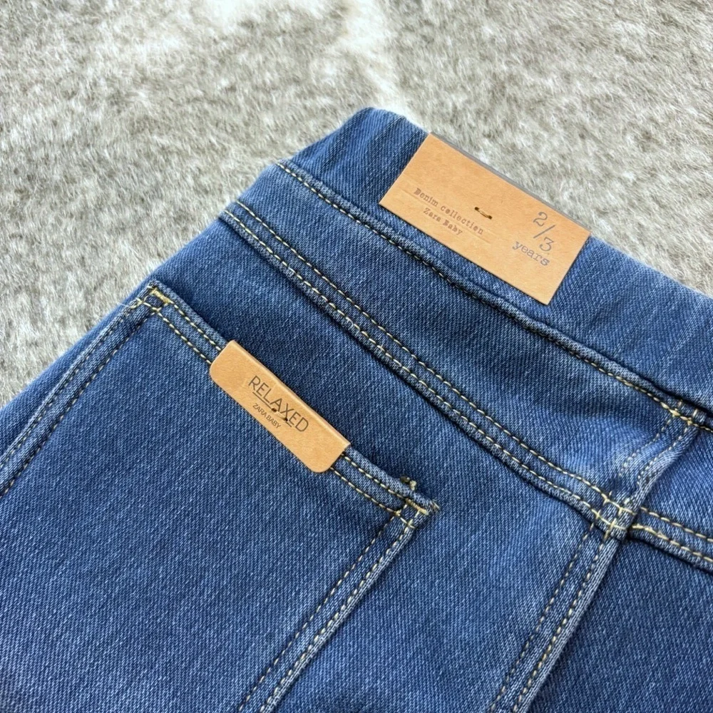 NWT Zara Kids Denim Jeggings